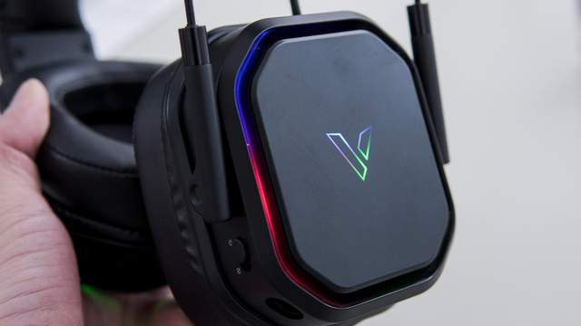 ！雷柏VH850双音腔上手：还有谁？龙8囯际百元级三模无线游戏耳机新选择(图9)
