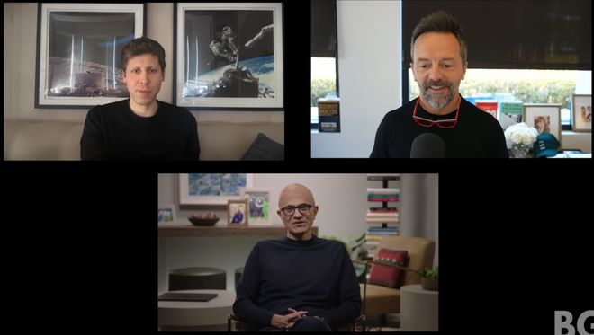 次对谈：「我们是天作之合！」奥特曼和纳德